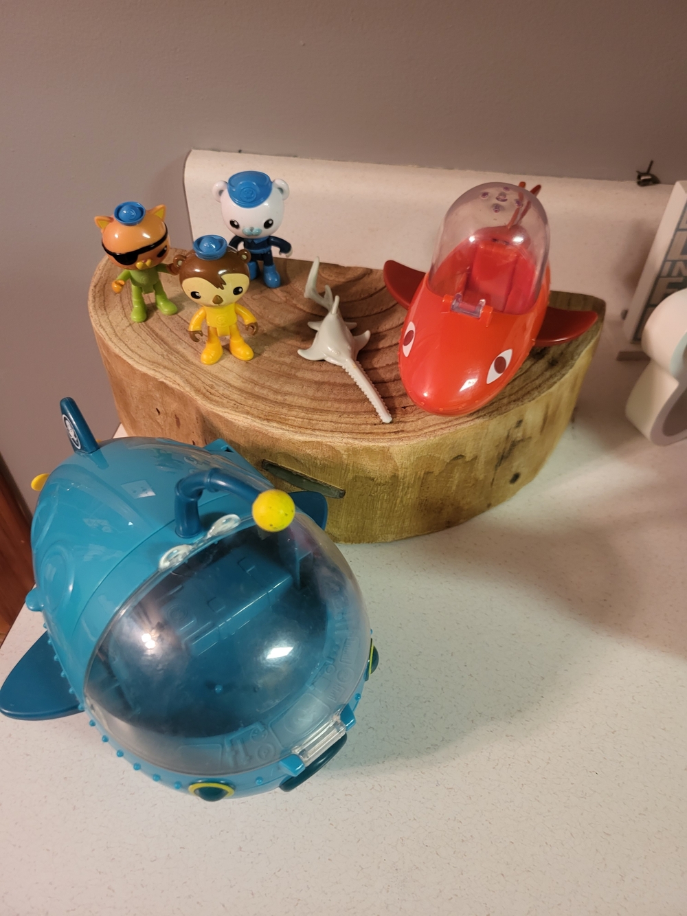 Octonauts Large Gup A Submarine Playset Lot With Figures